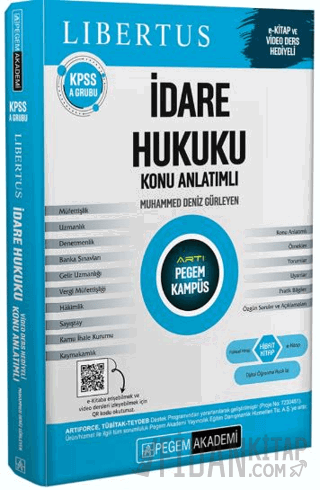 KPSS A Grubu Libertus İdare Hukuku Konu Anlatımlı