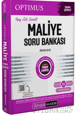 2026 KPSS A Grubu Optimus Maliye Tamamı Çözümlü Soru Bankası