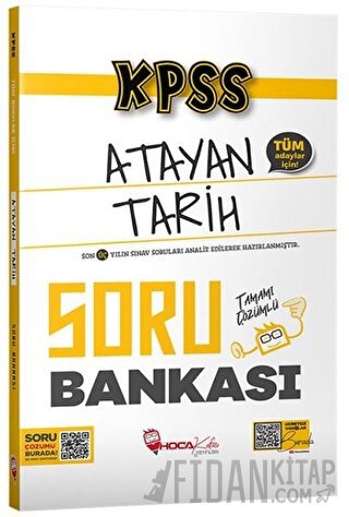 KPSS Atayan Tarih Soru Bankası Kolektif