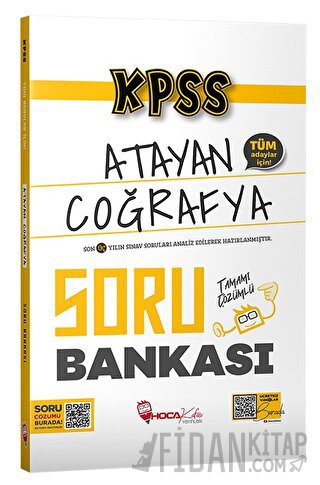 KPSS Coğrafya Atayan Soru Bankası Çözümlü Kolektif