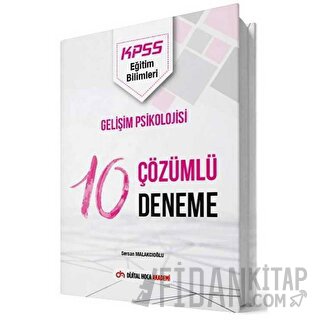 KPSS Eğitim Bilimleri Gelişim Psikolojisi 10 Deneme Çözümlü Sercan Mal