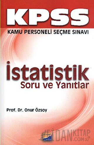 KPSS İstatistik Soru ve Yanıtlar Onur Özsoy