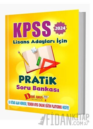 KPSS Lisans Adaylar İçin Pratik Soru Soru Bankası (Ciltli) Kolektif