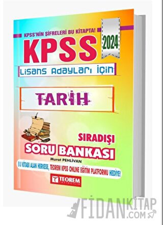 KPSS Lisans Tarih Sıradışı Soru Bankası (Ciltli)