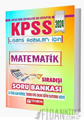 KPSS Lisans Matematik Sıradışı Soru Bankası (Ciltli) Kolektif