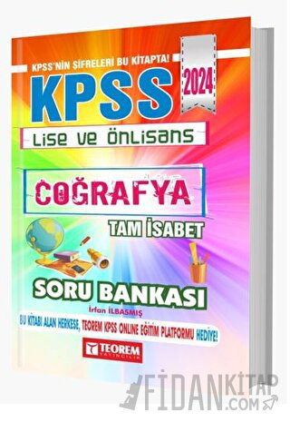 KPSS Lise Ön Lisans Tam İsabet Coğrafya Soru Bankası (Ciltli) Kolektif