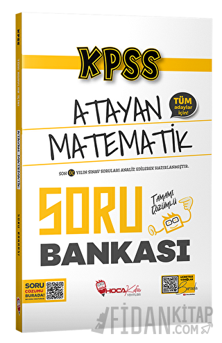 KPSS Matematik Atayan Soru Bankası Çözümlü Kolektif
