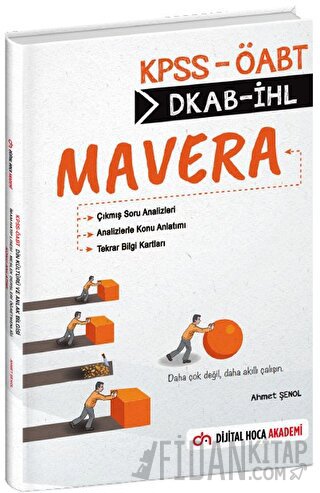 KPSS ÖABT DKAB İHL MAVERA Ahmet Şenol Konu Anlatım Kitabı Ahmet Şenol