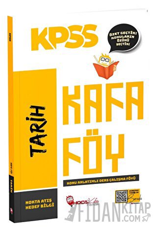 KPSS Tarih Konu Anlatımlı Kafa Föy Kolektif