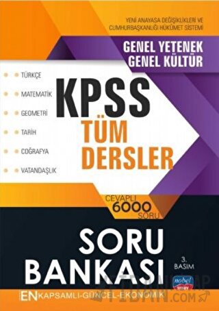 KPSS Tüm Dersler Soru Bankası Kolektif