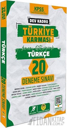 KPSS Türkiye Karması Türkçe 20 Deneme Kolektif