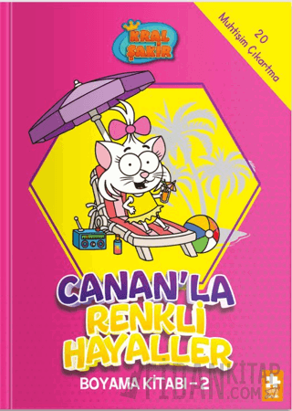 Kral Şakir - Canan’la Renkli Hayaller Boyama Kitabı- 2