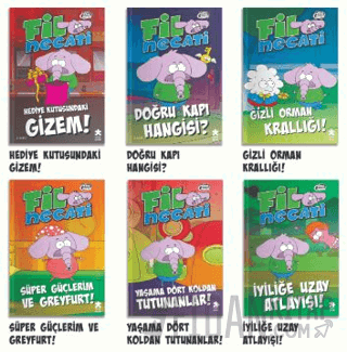 Kral Şakir Fil Necati 6 Kitaplık Set Kolektif