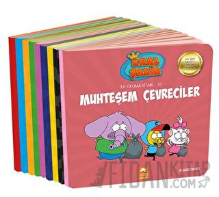 Kral Şakir İlk Okuma Kitapları (10 Kitap Takım) Varol Yaşaroğlu