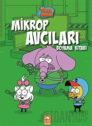Kral Şakir Mikrop Avcıları Boyama Kitabı