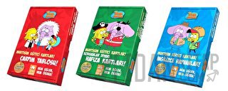 Kral Şakir Muhtişim Eğitici Kartlar! 3'lü Set Kolektif