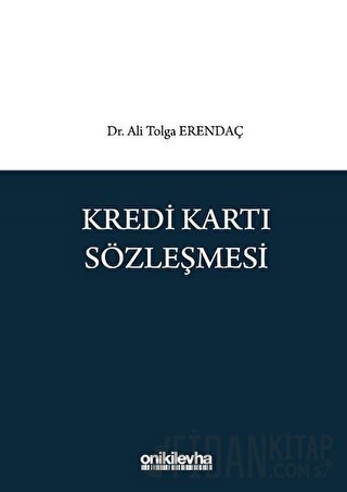 Kredi Kartı Sözleşmesi (Ciltli)