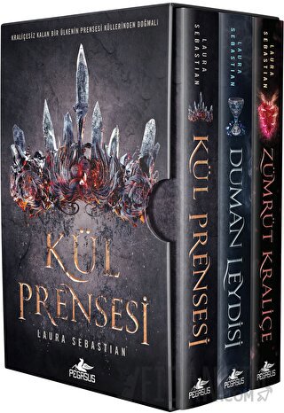 Kül Prensesi Serisi Kutulu Özel Set (3 Kitap) - Ciltli Laura Sebastian