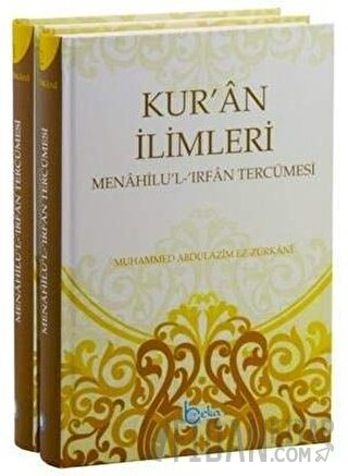 Kur’an İlimleri (2 Cilt) Menahilu’l - İrfan Tercümesi (Ciltli)
