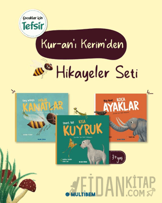 Kur-an'ı Kerimden Hikayeler Seti (3 Kitap) Nurcan Yıldırım