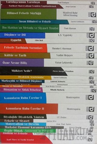 Kuramsal Felsefe Seti 25 Kitap Takım Kolektif