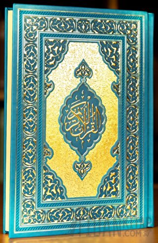 Kur'an-ı Kerim Orta Boy Mavi (Ciltli) Kolektif