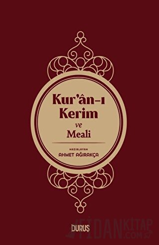 Kur'an-ı Kerim ve Meali (Büyük Boy) (Ciltli)