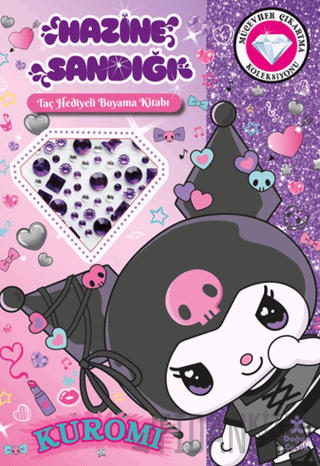 Kuromi - Hazine Sandığı (Taç Hediyeli Boyama Kitabı)