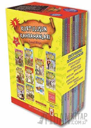 Kurtuluşun Kahramanları 1 (10 Kitap Takım) İsmail Bilgin