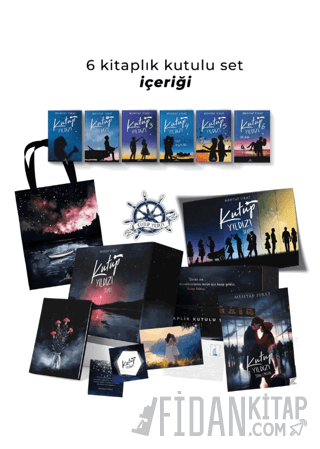 Kutup Yıldızı Serisi - 6 Kitaplık Hediyeli Kutu (Ciltli) Mehtap Fırat