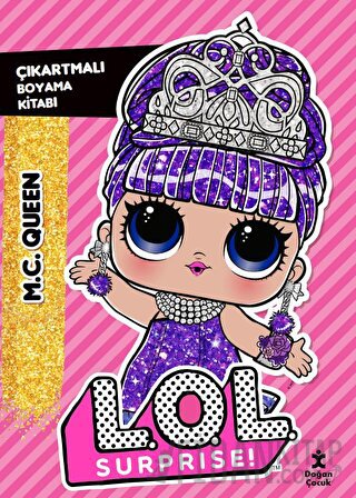 L.O.L. Surprise! - Mc Queen - Çıkartmalı Boyama Kitabı Kolektif