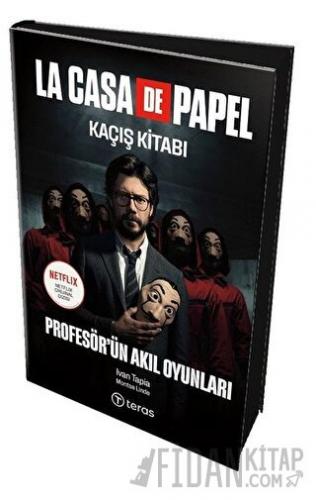 La Casa De Papel Kaçış Kitabı - Profesör'ün Akıl Oyunları (Maske Hediyeli) - Defter ve Origami Set