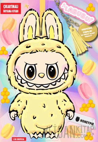 Labubu Honeypie Çılgın Koleksiyon – Çıkartmalı Boyama Kitabı