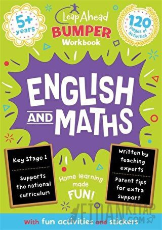 Leap Ahead Bumper Workbook: 5+ Years English and Maths Kolektif