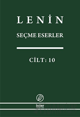 Lenin Seçme Eserler Cilt: 10