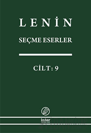 Lenin Seçme Eserler Cilt: 9