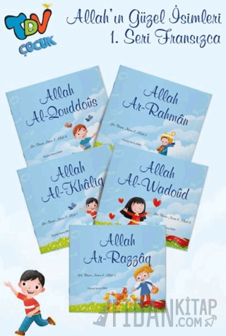 Les Beaux Noms d'Allah (Allah’ın Güzel İsimleri 1 Set 5 Kitap)