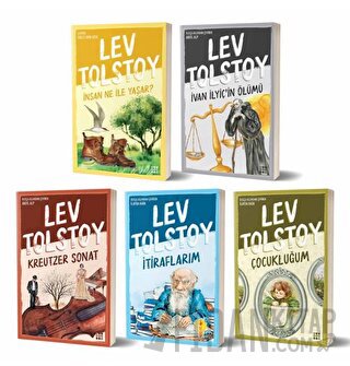 Lev Tolstoy Seti (5 Kitap Takım) Lev Nikolayeviç Tolstoy