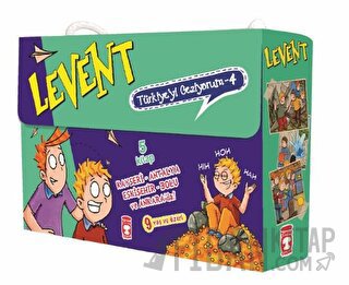 Levent Türkiye'yi Geziyorum - 4 (5 Kitap)