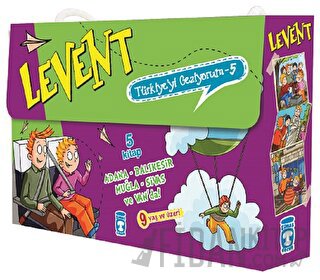 Levent Türkiye'yi Geziyorum - 5 (5 Kitap Takım)