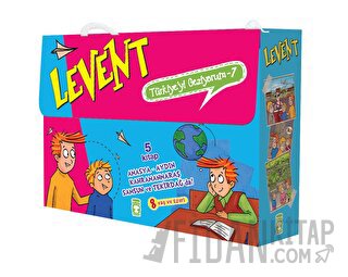 Levent Türkiye'yi Geziyorum 7 Set (5 Kitap)