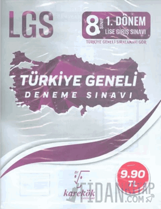 LGS 8. Sınıf 1. Dönem Türkiye Geneli Deneme Sınavı Kolektif