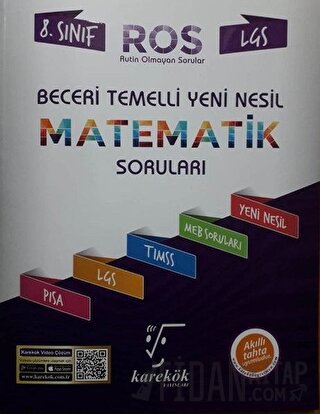 LGS 8. Sınıf ROS Beceri Temelli Yeni Nesil Matematik Soruları