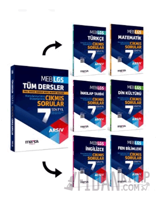 LGS Arşiv Serisi Tüm Dersler Konu Konu Çıkmış Sorular Son 7 Yıl