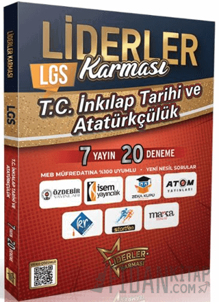 LGS İnkılap Tarihi Denemeleri 8 Yayın 23 Deneme