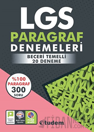 LGS Paragraf Denemeleri Tudem Yayınları Kolektif