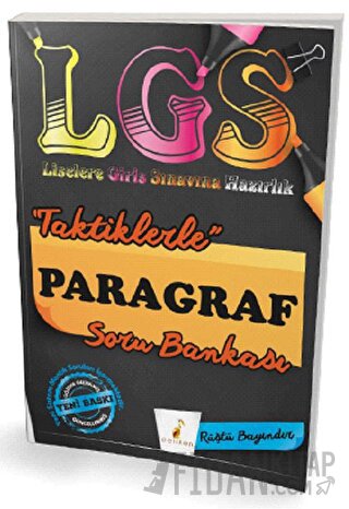 LGS Taktiklerle Paragraf Soru Bankası Rüştü Bayındır