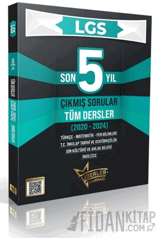 Liderler Karması LGS Son 5 Yıl Tüm Dersler Çıkmış Sorular
