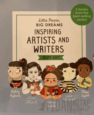 Little People, Big Dreams Inspiring Artist and Writers Gift Set (Ciltl