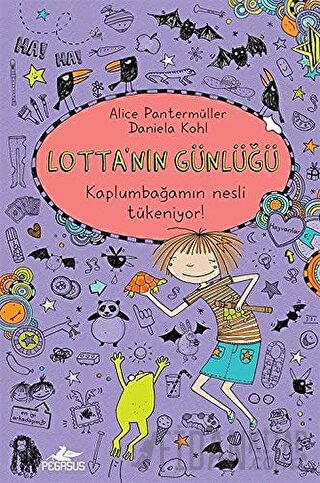 Lotta'nın Günlüğü 5: Kaplumbağamın Nesli Tükeniyor (Ciltli)